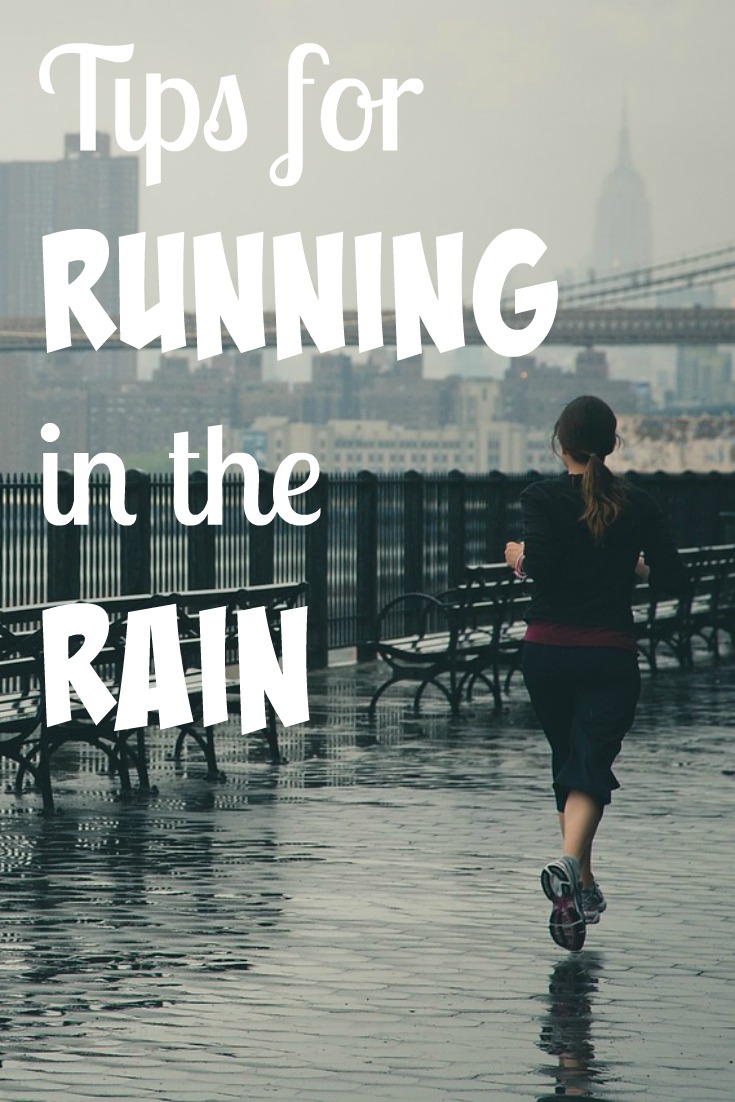 Tips for Running in the Rain - just because the forecast is looking dismal doesn't mean you have to treadmill it. Follow these tips, grab a visor, and go!