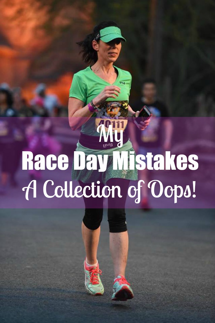 My Race Day Mistakes: A Collection of Oops