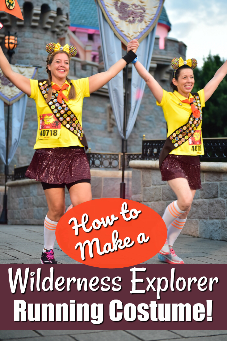 How to Make a Wilderness Explorer Russell Running Costume