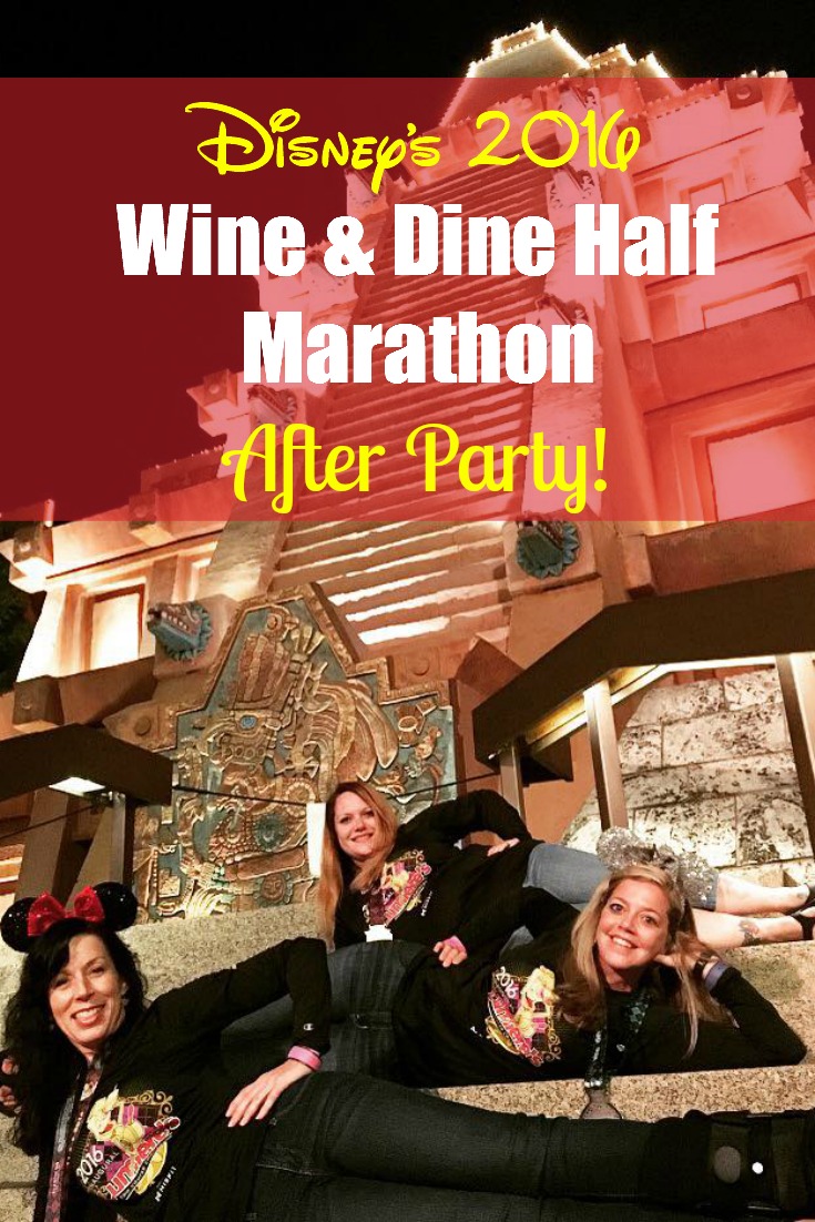 Disney's Wine & Dine Half Marathon 2016 After Party