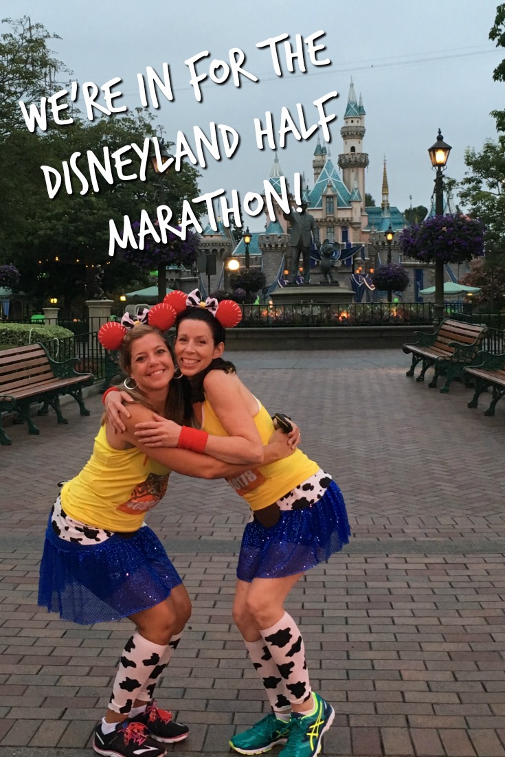 We're IN for the Disneyland Half Marathon!