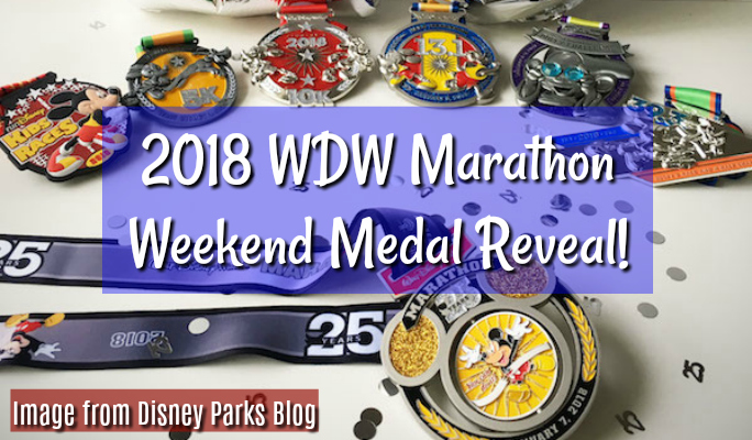 runDisney's 2018 WDW Marathon Weekend Medal Reveal!