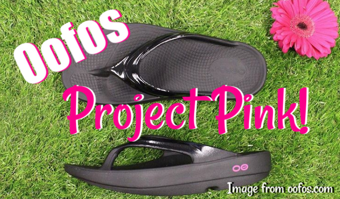 Oofos Project Pink